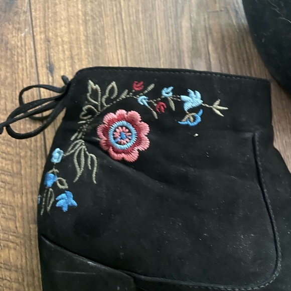 Suede Black Boots - Picture 2 of 4